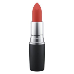 MAC Powder Kiss Lipstick Devoted To Chili 3g