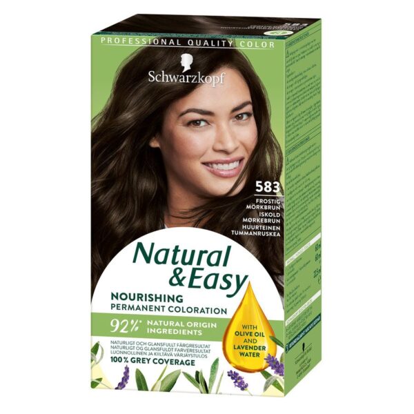 Schwarzkopf Natural & Easy 583 Icy Dark Brown