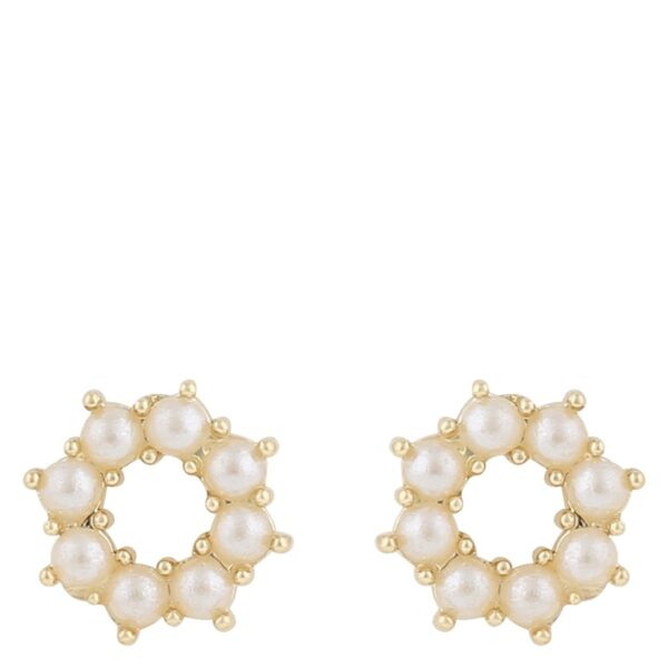 SNÖ Of Sweden Lucy Earrings Gold White Onesize