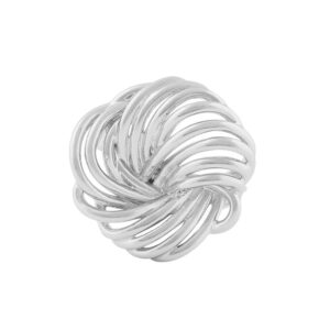 Snö Of Sweden Dakota Brooch Plain Silver