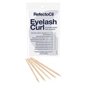 RefectoCil Eyelash Curl Refill Rosewood Sticks