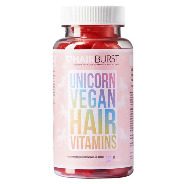 Hairburst Unicorn Vegan Hair Vitamins 60pcs