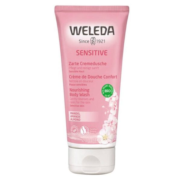 Weleda Almond Sensitive Body Wash 200ml