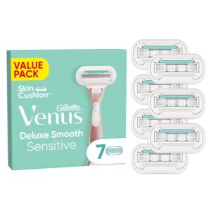 Gillette Venus Deluxe Smooth Sensitive Blades 7pcs