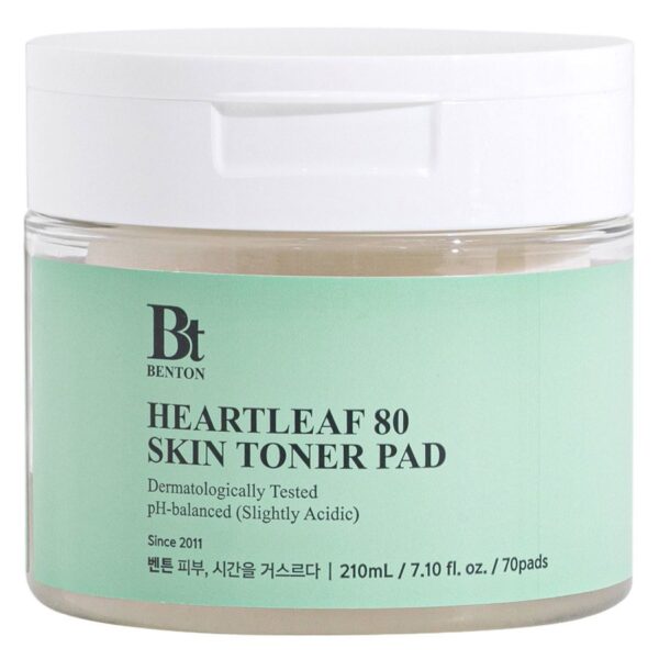 Benton Heartleaf 80 Skin Toner Pads 70pcs