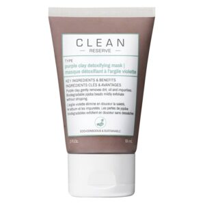 Clean Reserve Purple Clay Detoxifying Face Mask 59ml