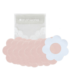 Brushworks Satin Petal Nipple Covers 4pairs