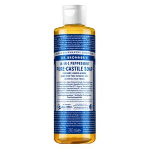 Dr. Bronner 18-In-1 Peppermint Pure Castile Soap 240ml