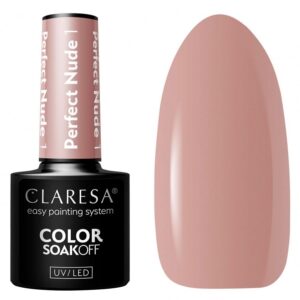 Claresa Nail Polish Hybrid Soak Off Perfect Nude 01 5ml