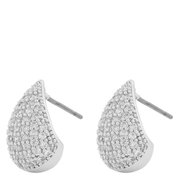 Snö Of Sweden Naomi Drop Earring Silver/Clear