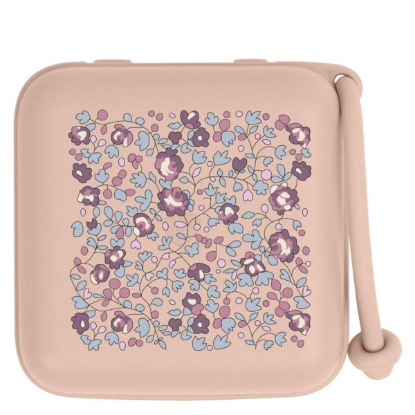 BIBS x Liberty Pacifier Box Eloise Blush