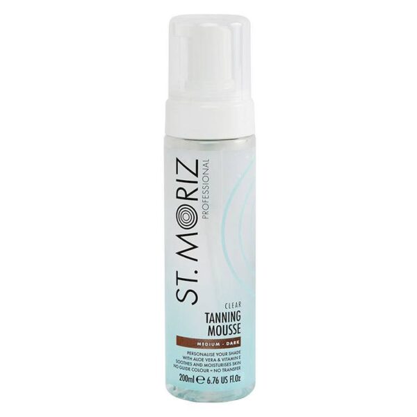 St.Moriz Proffesional Clear Tanning Mousse Medium Dark 200ml