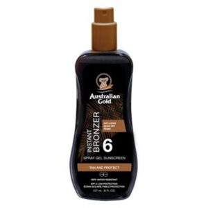 Australian Gold Instant Bronzer Spray Gel With Bronzer SPF6 237ml