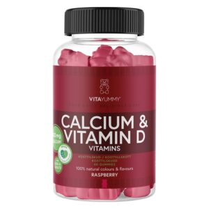 Vitayummy Calcium & D Raspberry 60pcs