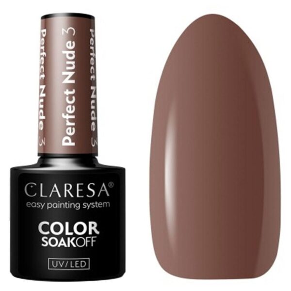 Claresa Nail Polish Hybrid Soak Off Perfect Nude 03 5ml