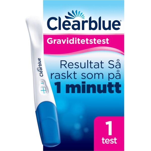 Clearblue Pregnancy Test Visual Rapid Detect 1pcs