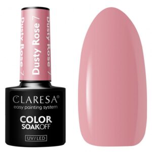 Claresa Nail Polish Hybrid Soak Off Dusty Rose 07 5ml