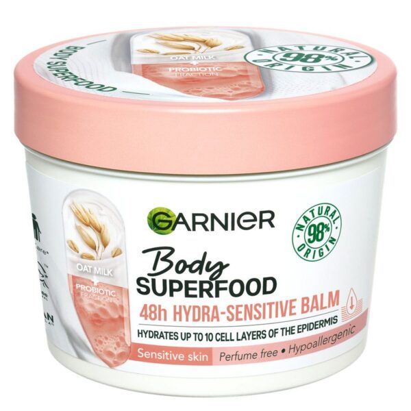 Garnier Body Superfood Hydrasensitive Probiotic & Oat Milk 380ml