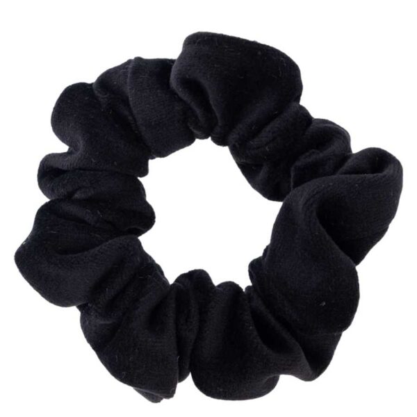 DARK Velvet Hair Tie Black