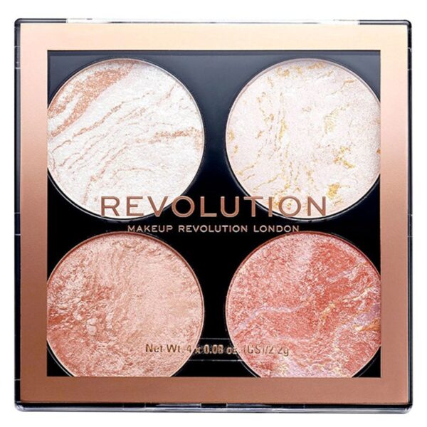 Makeup Revolution Cheek Kit Palette Take A Breather 8