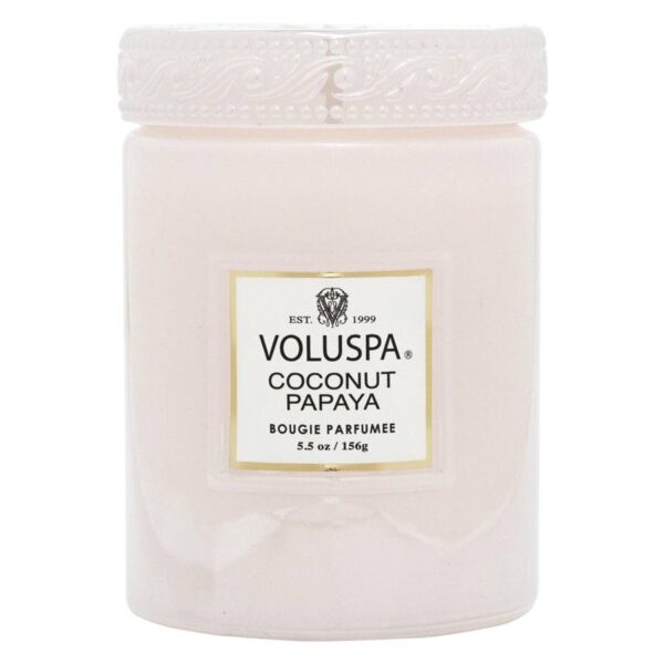 Voluspa Vermeil Collection Small Jar Candle Coconut Papaya 156g