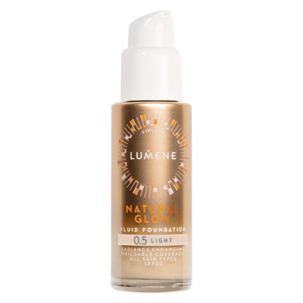 Lumene Natural Glow Fluid Foundation SPF20 0.5 Light 30ml