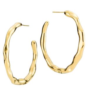 Sistie2ND Gabi X Sistie2ND Hoops Large Gold Plated 38mm