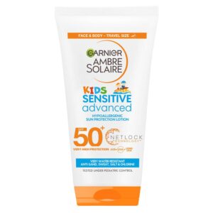 Garnier Ambre Solaire Sensitive Advanced Kids Lotion SPF50+ Trave