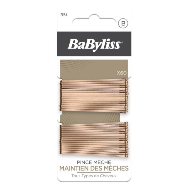 BaByliss Accessories Hairpins Brown 60pcs