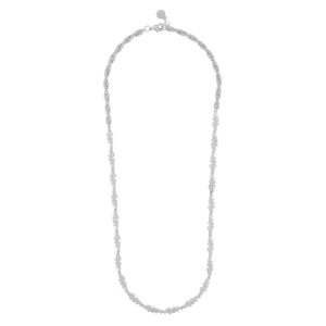 Snö Of Sweden Lauren Small Necklace Plain Silver 42cm