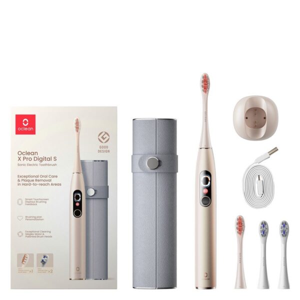 Oclean Electric X Pro Digital Toothbrush Set Gold