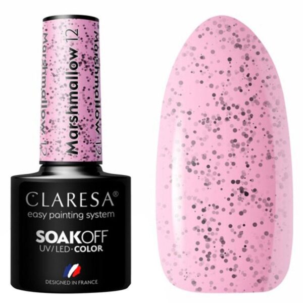 Claresa Nail Polish Hybrid Soak Off Marshmallow 12 5ml