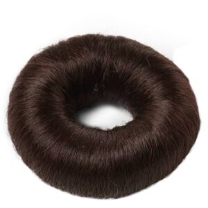 Hair Accessories Synthetic Hair Bun Small Brown