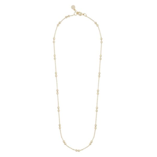 Snö Of Sweden Julie Necklace Plain Gold