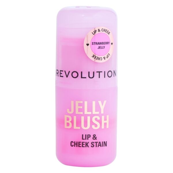 Makeup Revolution Jelly Blush Tint Sticks Strawberry Sweetie Pink