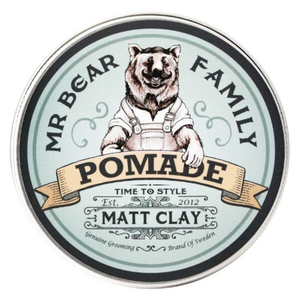 Mr Bear Family Pomade Matt Clay 100ml