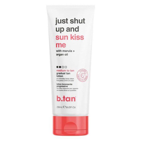 B.Tan Just Shut Up & Sunkiss Me Gradual Tan Lotion 236ml