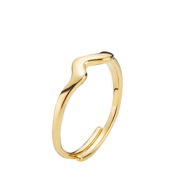 Sistie Silke X Sistie Ring Gold Plated Onesize