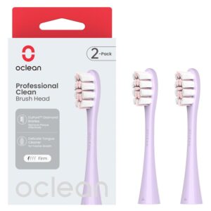 Oclean Professional Clean Brush Head Purple 2pcs