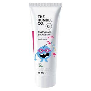 The Humble Co Natural Toothpaste Kids Strawberry 75ml