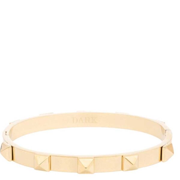 DARK Stud Bangle Gold