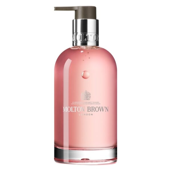 Molton Brown Delicious Rhubarb & Rose Fine Liquid Hand Wash Glass