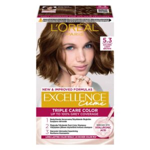 L&apos;Oréal Paris Excellence Creme 5.3 Golden Light Brown