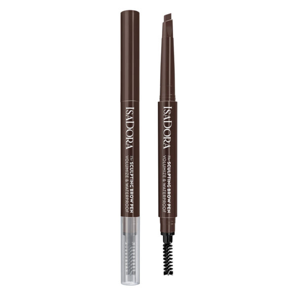 IsaDora The Sculpting Brow Pen Volumize & Waterproof 02 Dark Brow