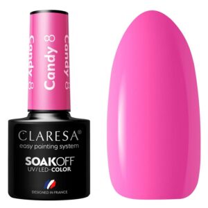 Claresa Nail Polish Hybrid Soak Off Candy 08 5ml