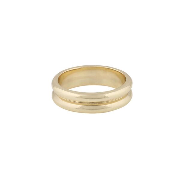 Snö Of Sweden Casual Kim Double Ring Plain Gold S