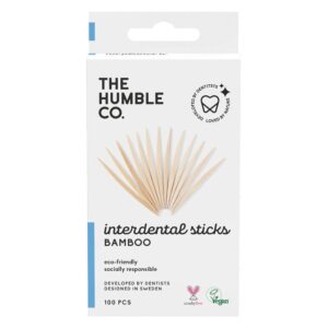 The Humble Co Bamboo Interdental Sticks 100pcs