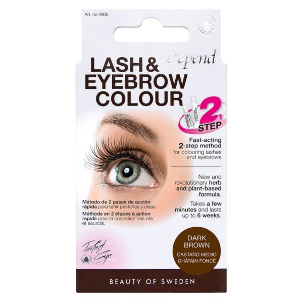 Depend Lash And Eyebrow Colour Dark Brown