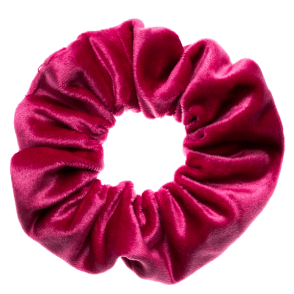 DARK Velvet Scrunchie Wildberry