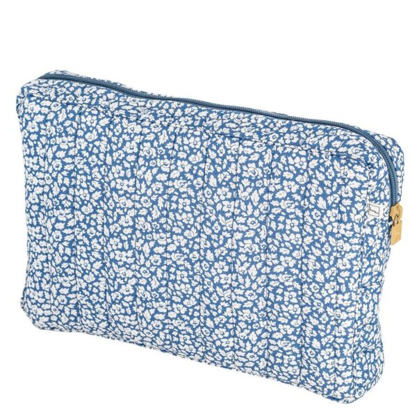 Bon Dep Pouch Big Mw Liberty Feather Blue